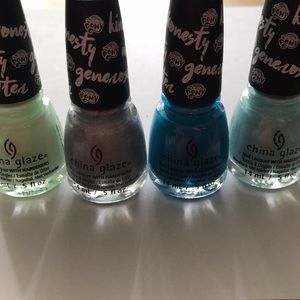 4 My Little Pony China Glaze Polishes